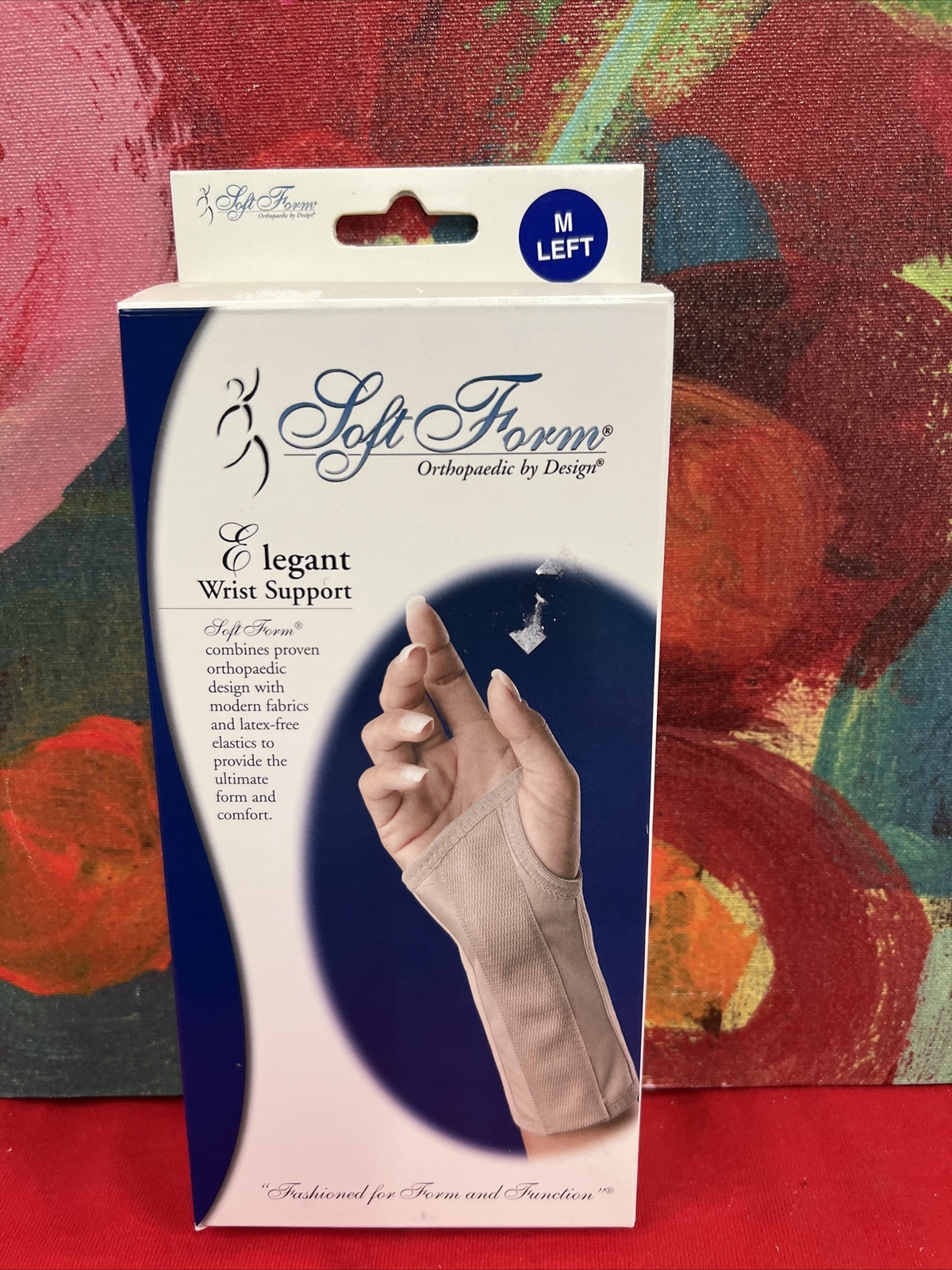 FLA Orthopedics Soft Form Elegant Wrist Support Medium Left New In Box