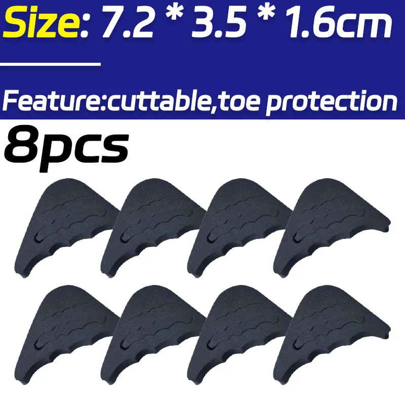 Women High Heels Forefoot Pad Boots Cushioning Half Insoles Reduce Shoe Size For