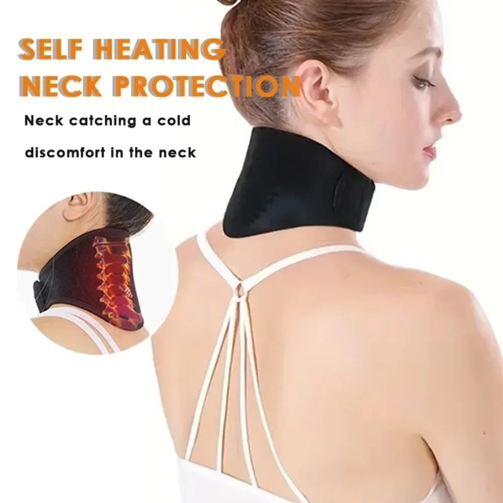 1PC Self Heating Magnetic Neck Brace Support Pain Relief Massage Wrap