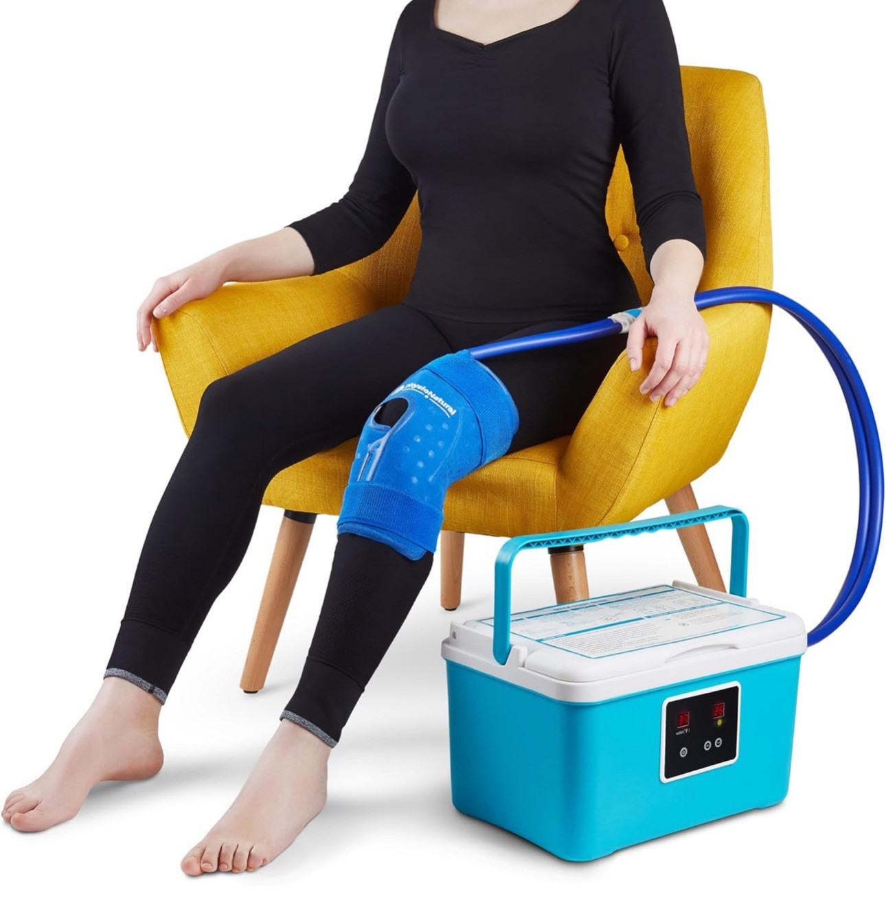 Cold Therapy Machine — Cryotherapy Freeze Kit System — for Post-Surgery Care,…