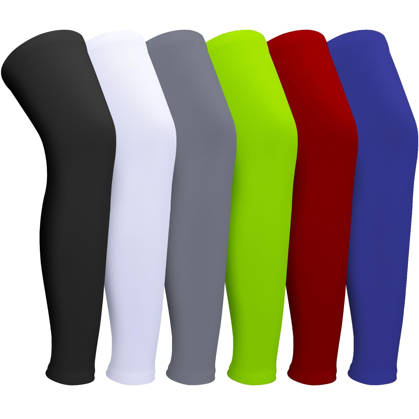 3 Pairs Leg Sleeves,Full Length Leg Compression Sleeve,Sports Leg Knee Sleeve…