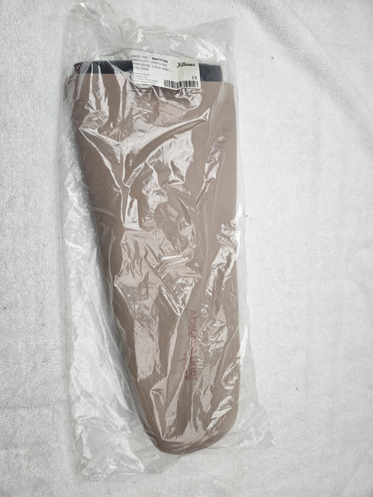 FILLAURE ABSOLUTE LINER 3MM BEIGE D. END 3MM , L 13558 NEW FACTORY SEALED