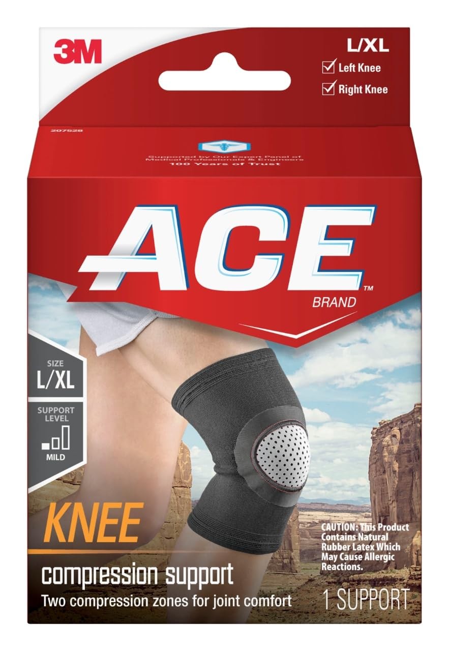 Brand Compression Knee Support Neoprene, Large/X- Large