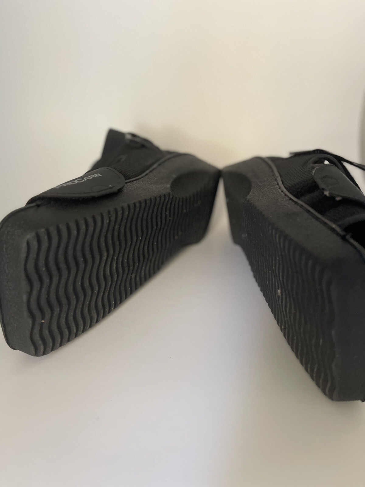 PROCARE Squared Toe Post Op Shoe Small Black surgical medical cast boot