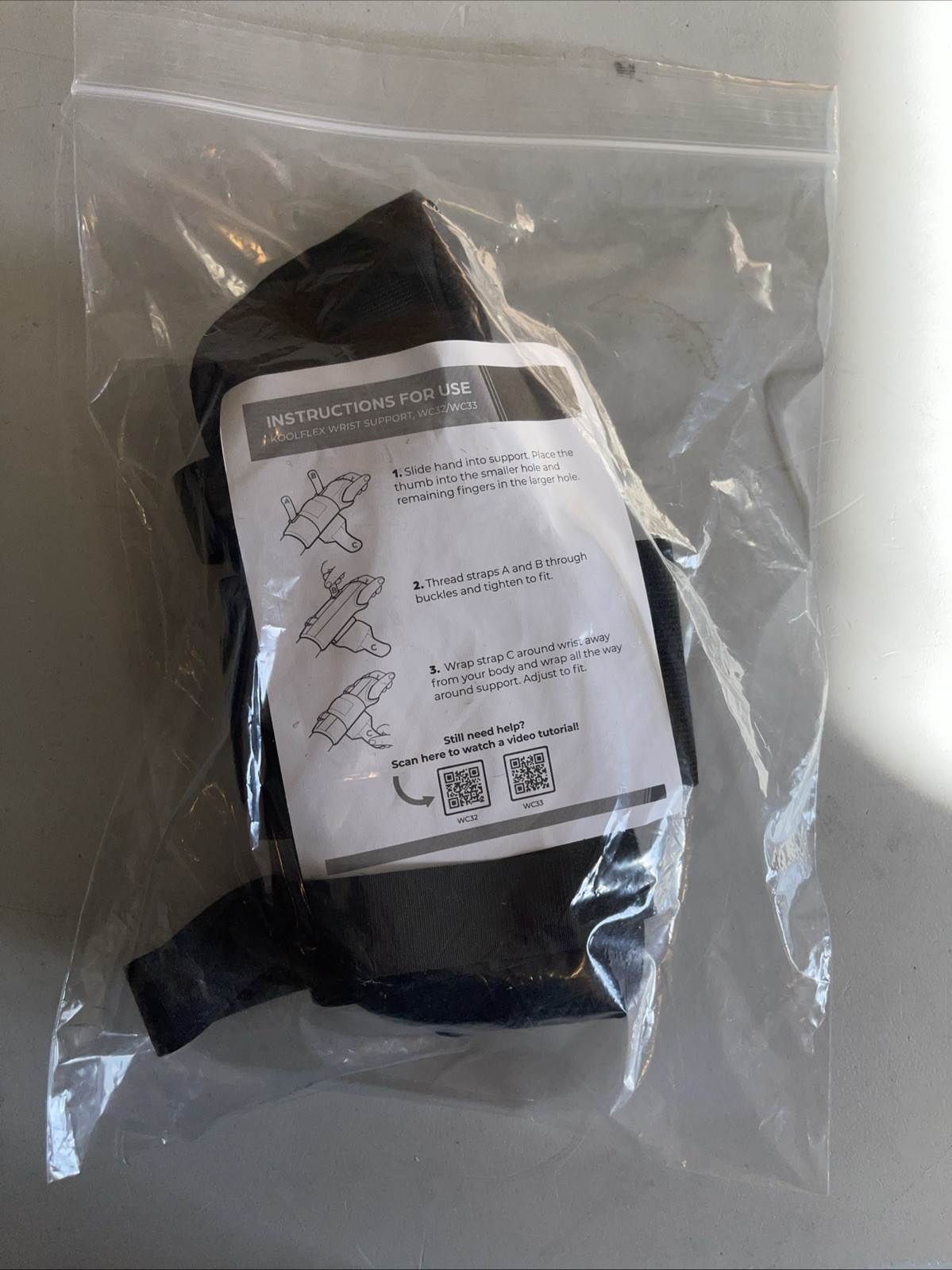 KoolFlex VAWC33RS Wrist Support