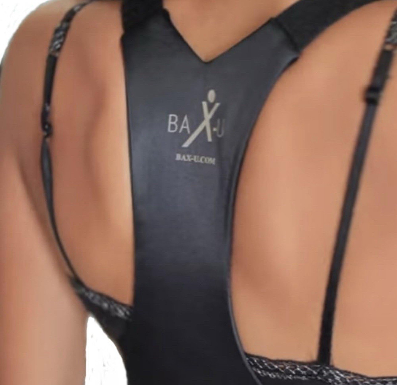 Posture Corrector for Men and Women Thin & Soft No Under-Arm Beige X-Small