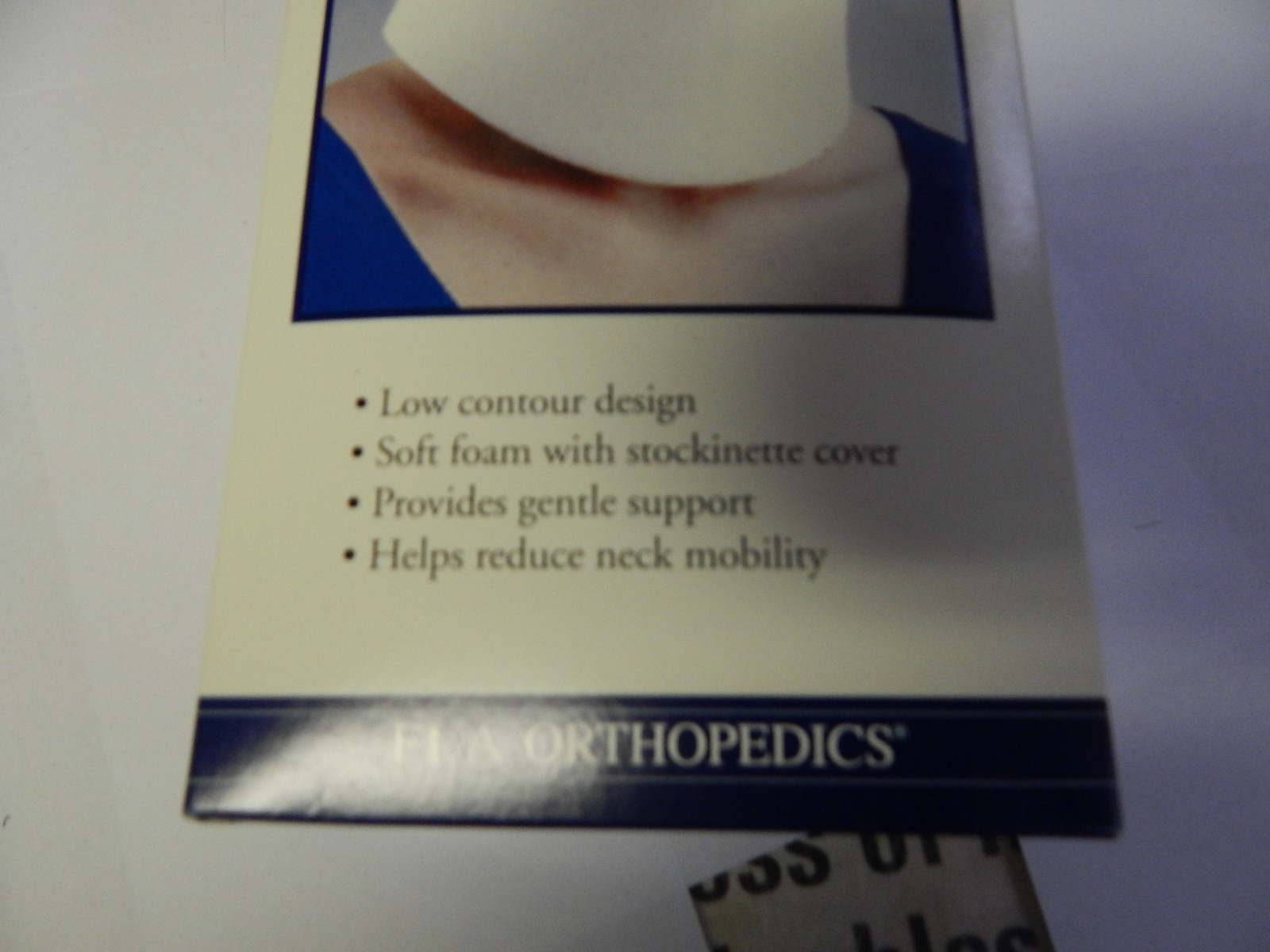 FLA Orthopedics Cervical Collar, Small, Hospital Grade, New in Package, 21A