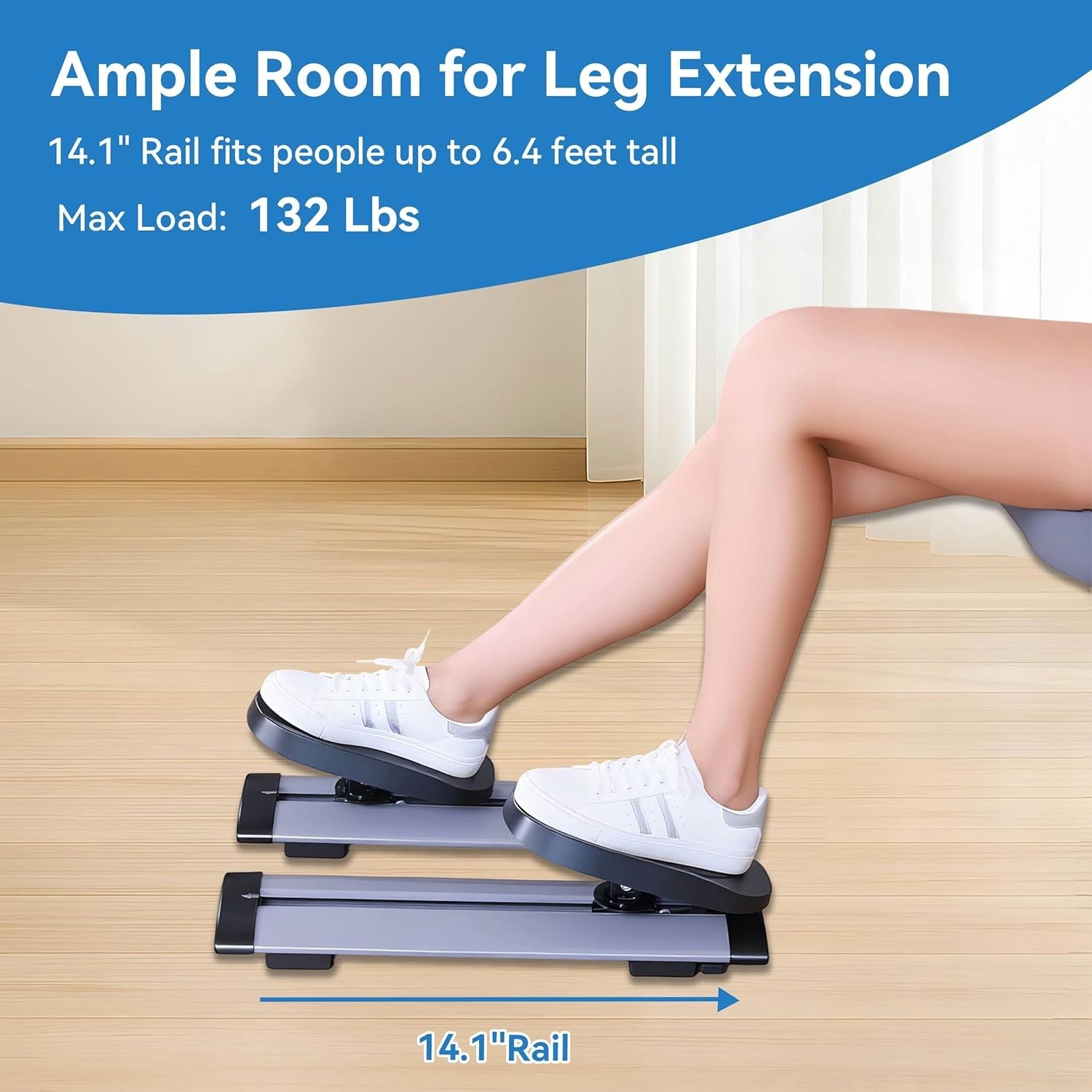 Knee Glide Physical Therapy Leg Exerciser for Knee and Hip Replacement Recovery