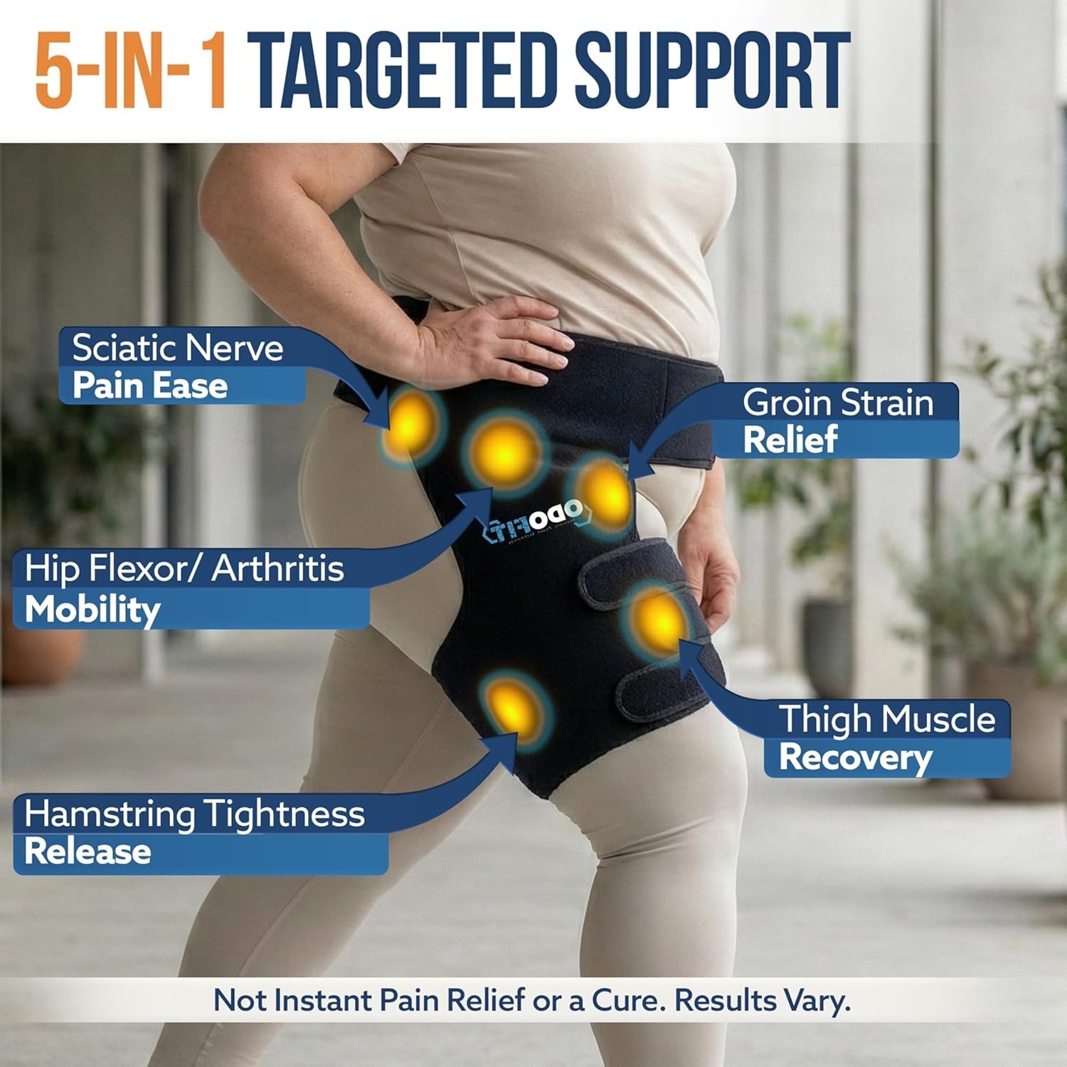 Adjustable Hip Brace for Sciatica Pain Relief