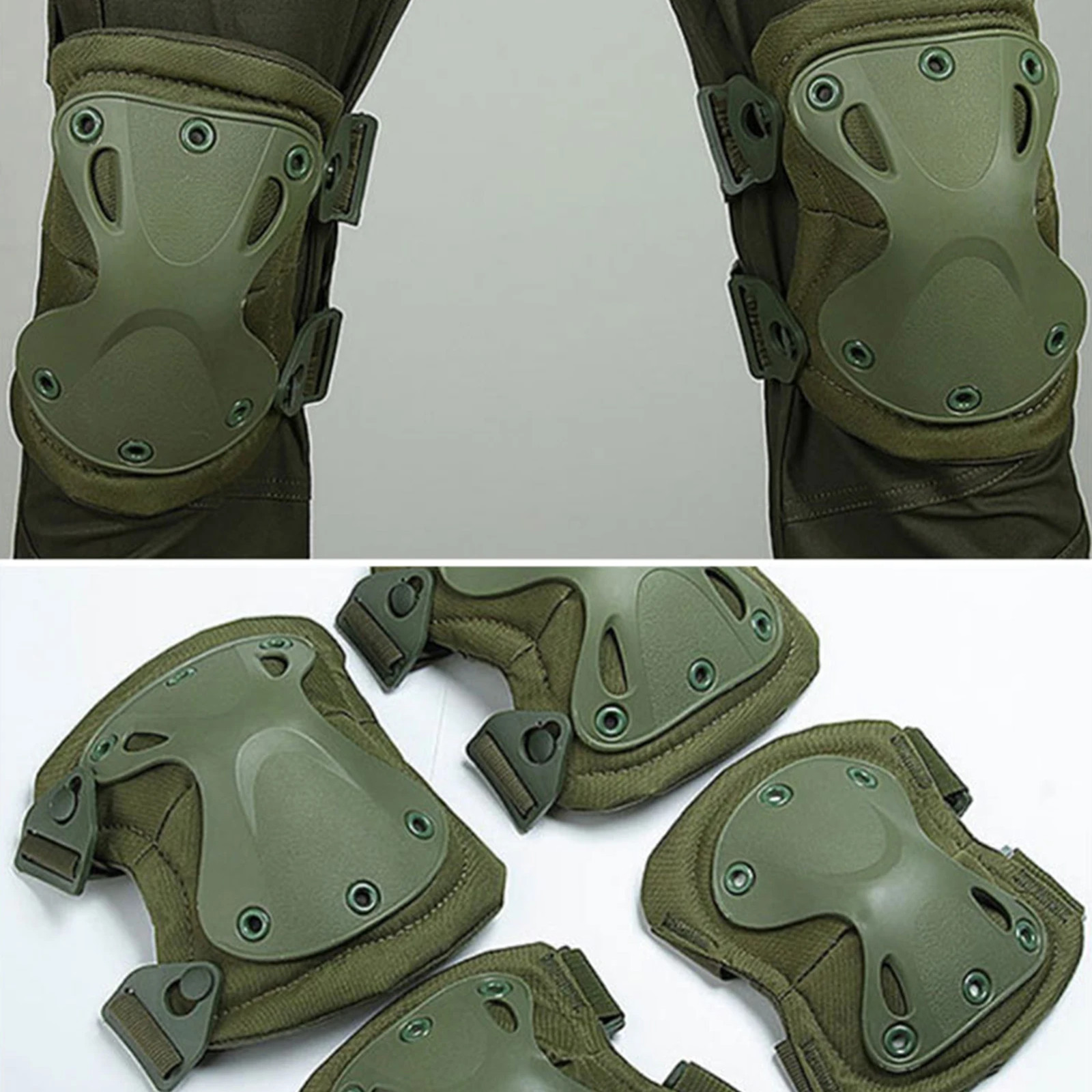 1 Pair Professional Thicken Knee Pads Knee Sleeve Support Highly Elastic Knee