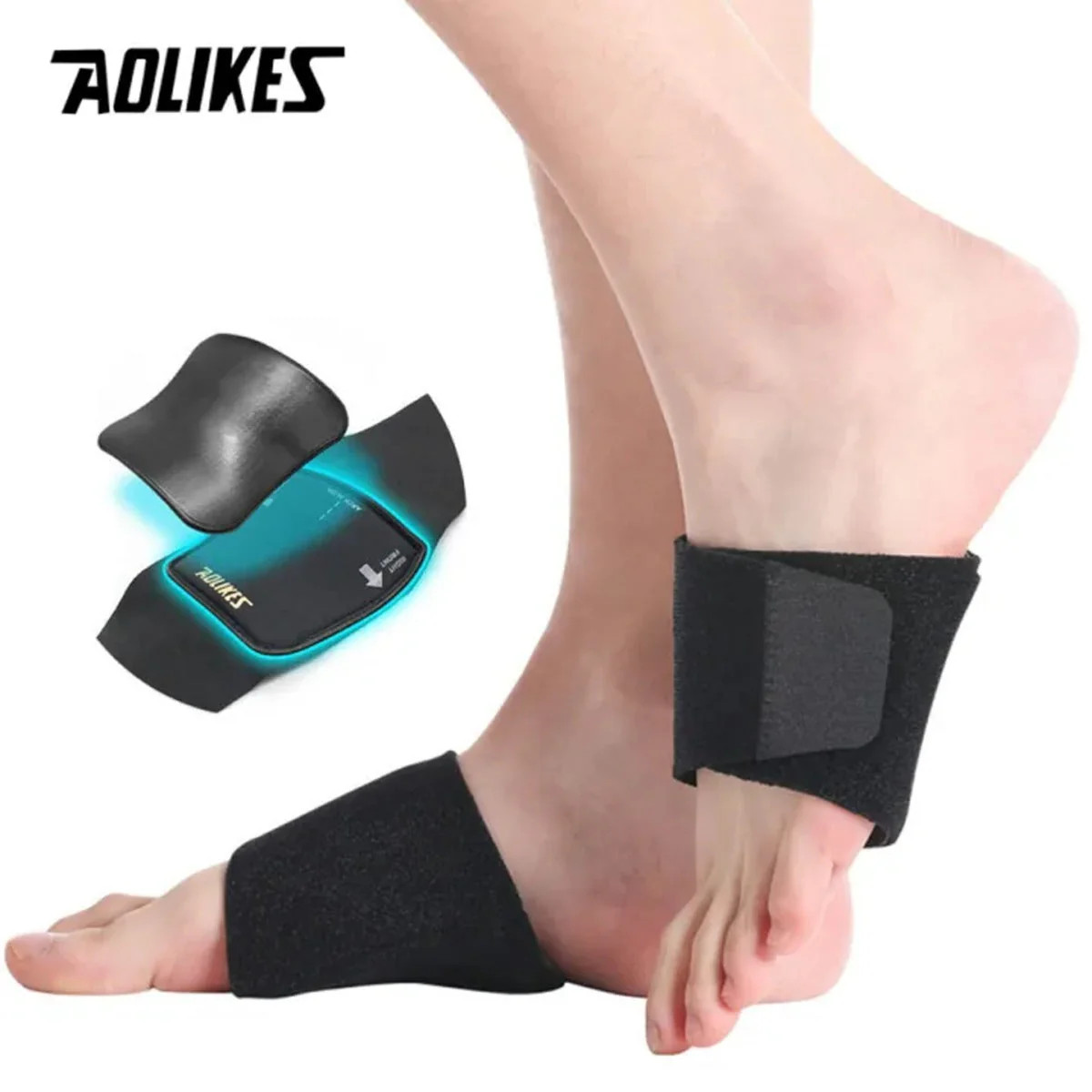 Arch Support, 1PCS for Home Travel (Black)