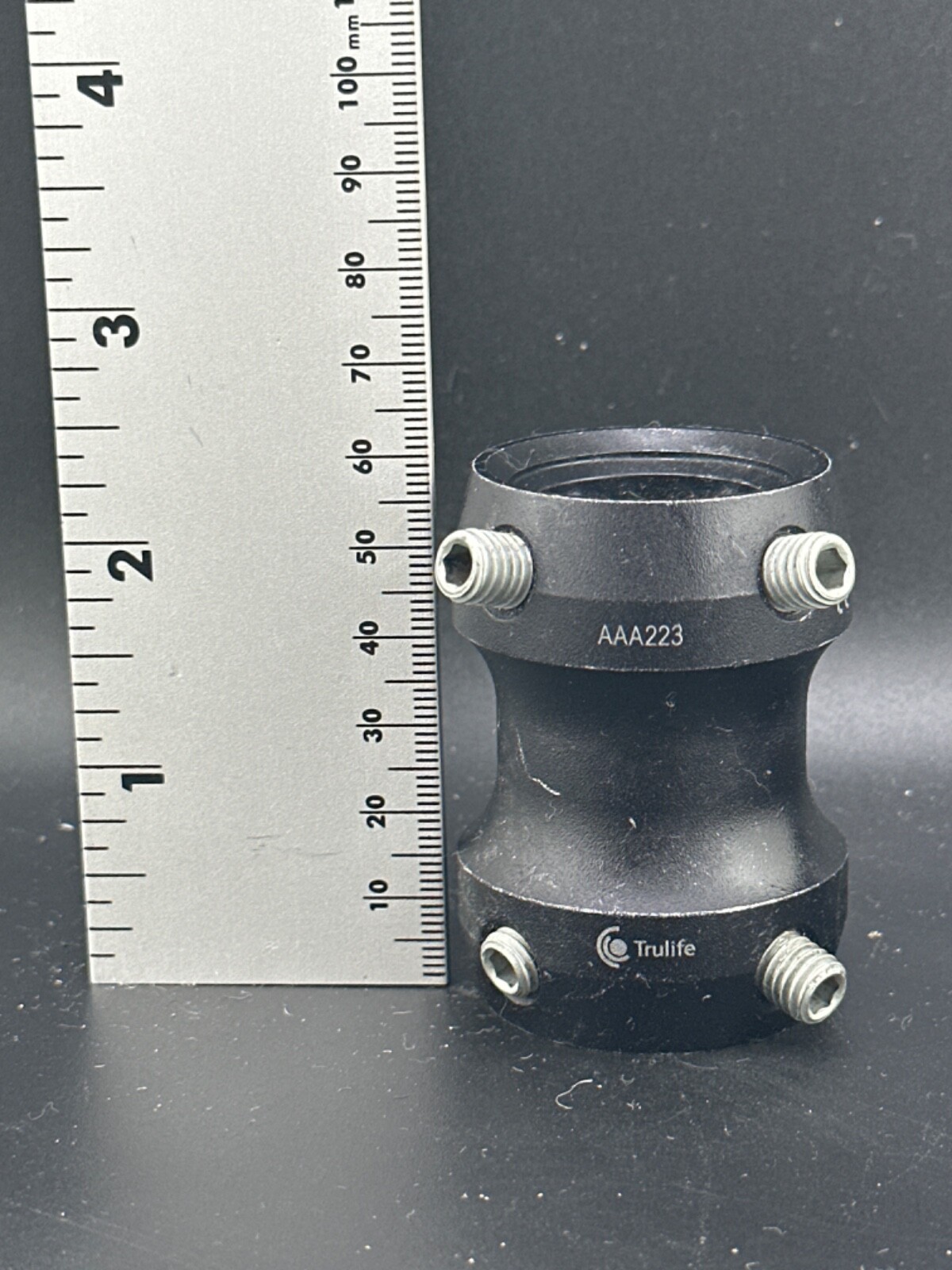 Prosthetic double end female receiver. 30mm parts components adapters trulife