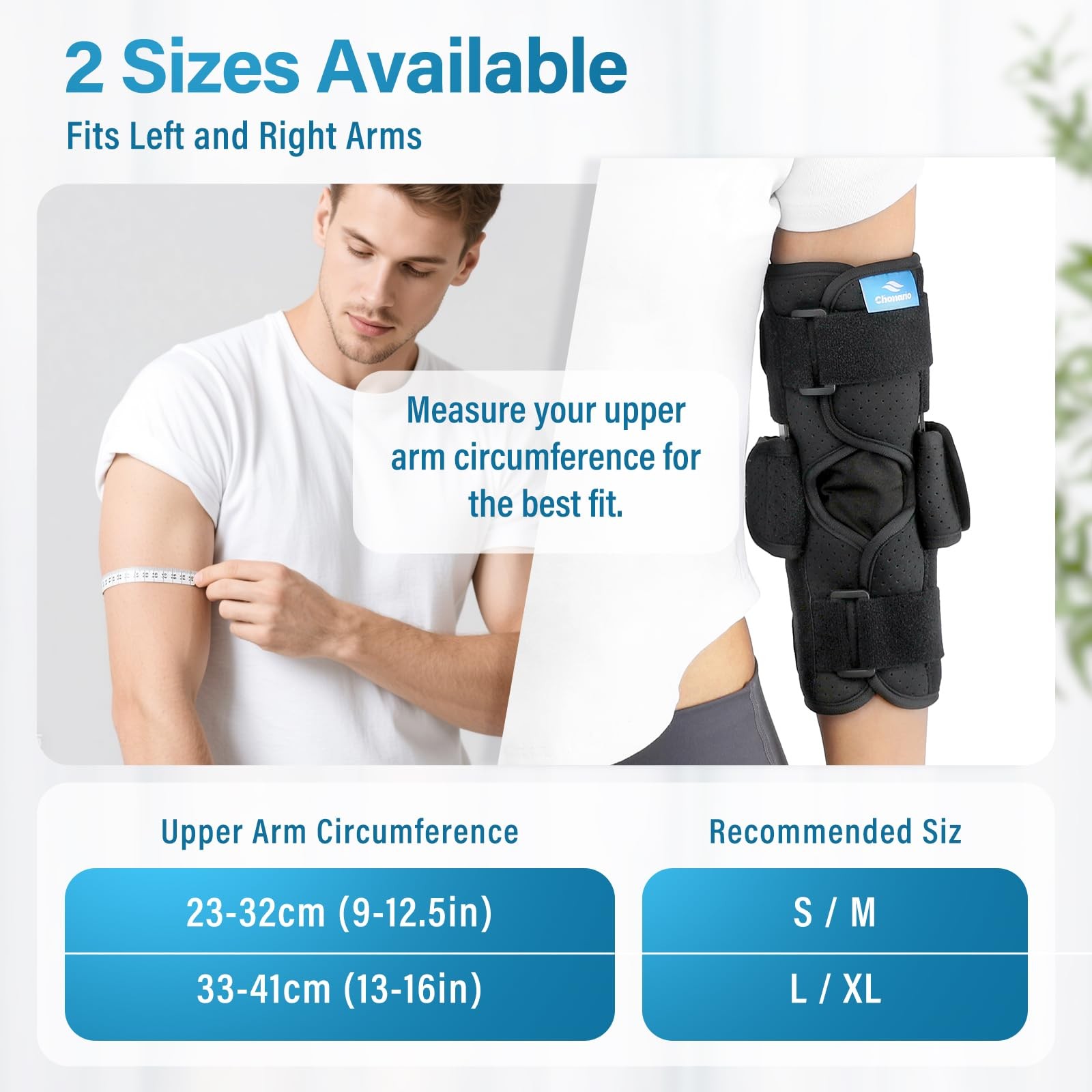 Chonario Cubital Tunnel Elbow Brace Ulnar Nerve Entrapment S