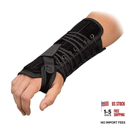 – Breg – Universal Wrist Lacer Support Brace L3908 for Carpal 8 Inch Right