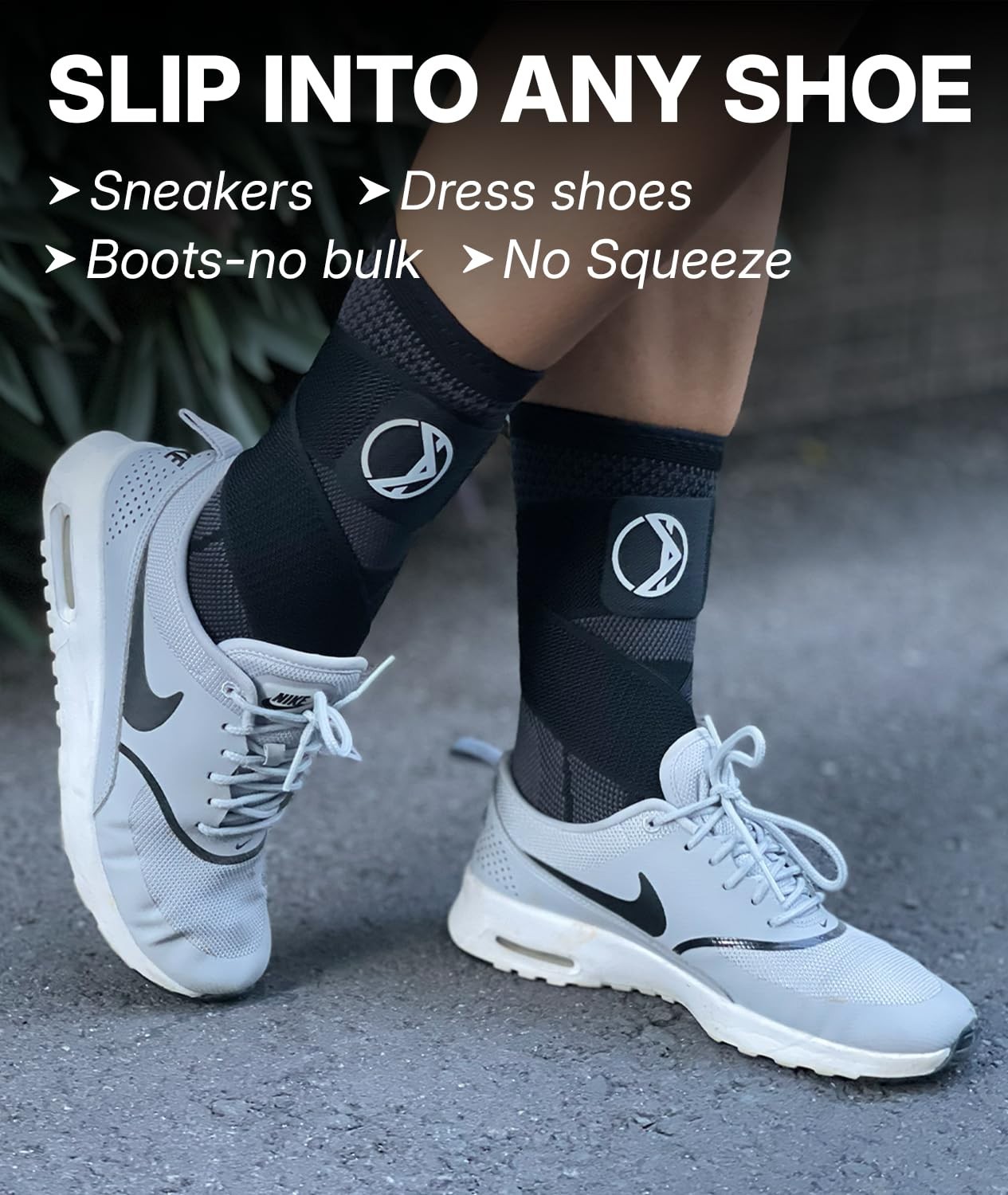 Plantar Fasciitis Relief Sleeve – Compression Ankle Support Socks for Men & Wome