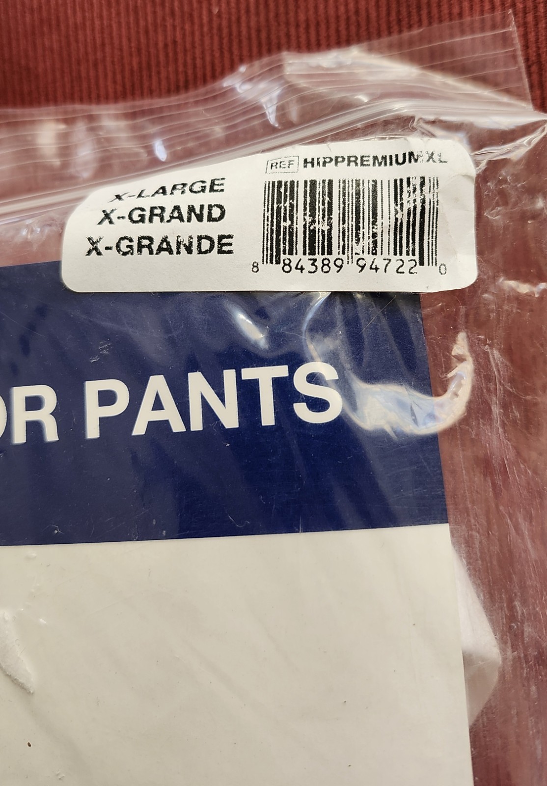 New Medline Hip Padding Protector Unisex Protective Pant X-Large Hip Sz 44-56