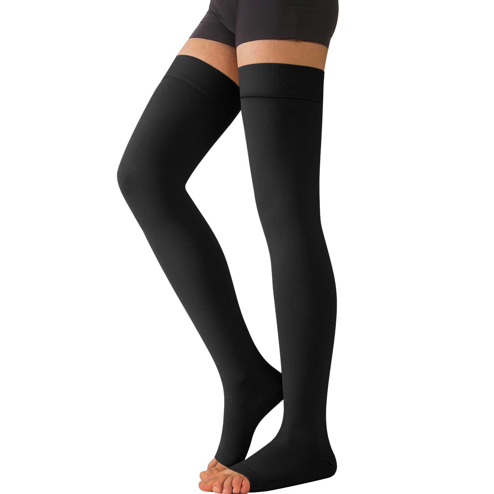  6 Pairs Compression Socks – Knee High Support for Running & Sports S-XXL