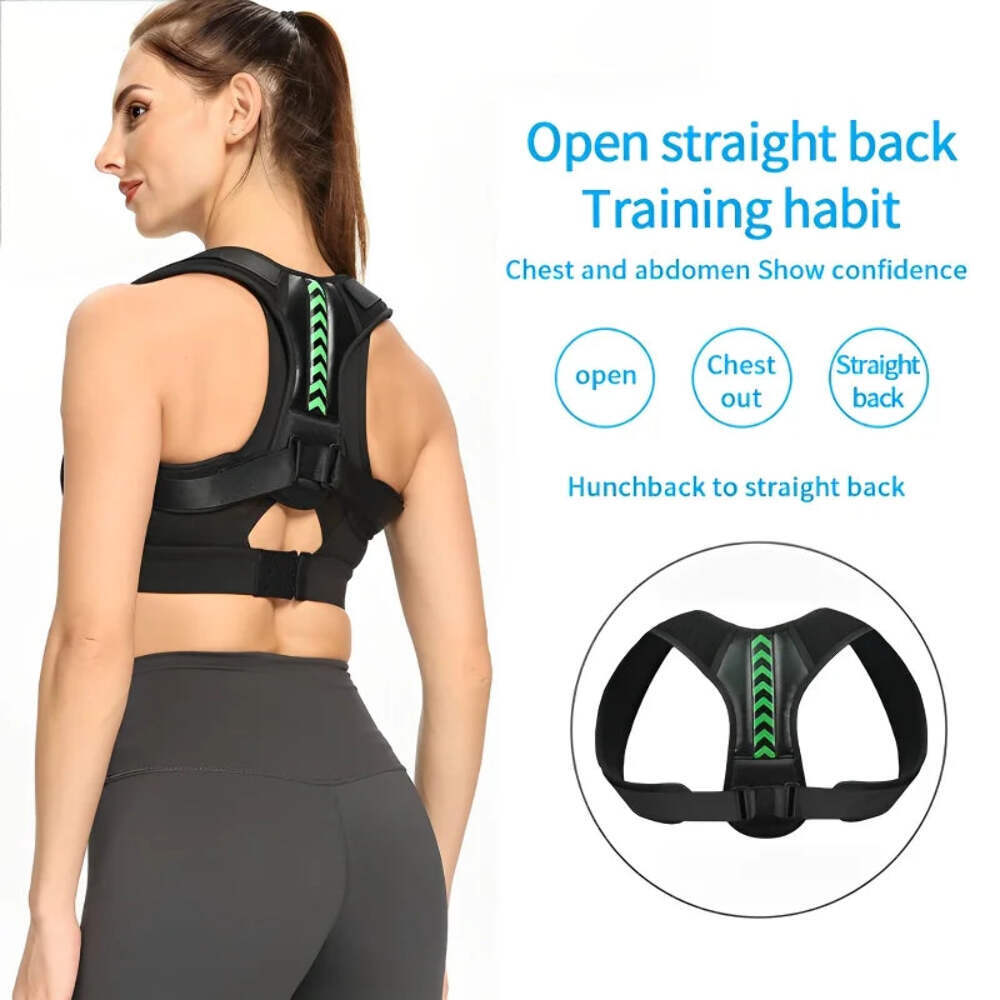 1Pcs Posture Corrector Unisex Adjustable For Clavicle Support Providing Pain Rel