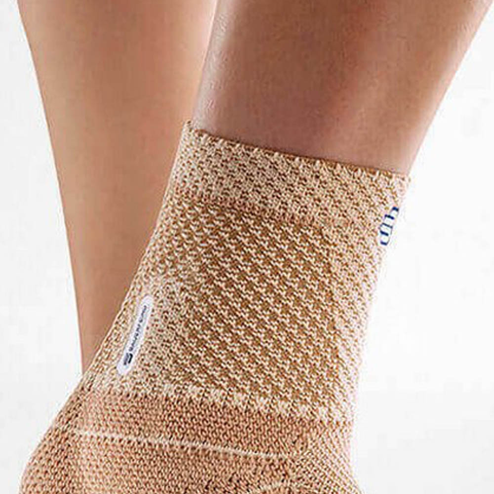 Bauerfeind Malleotrain Left Beige Stabilizer Compression Ankle Brace Bei