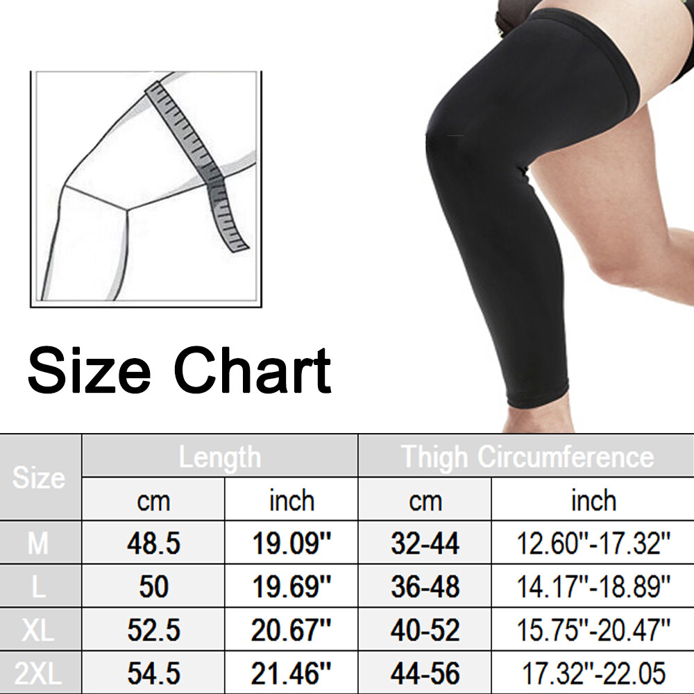 Copper Compression Socks Calf Shin Leg Protector Running Fitness Medical Sleeve