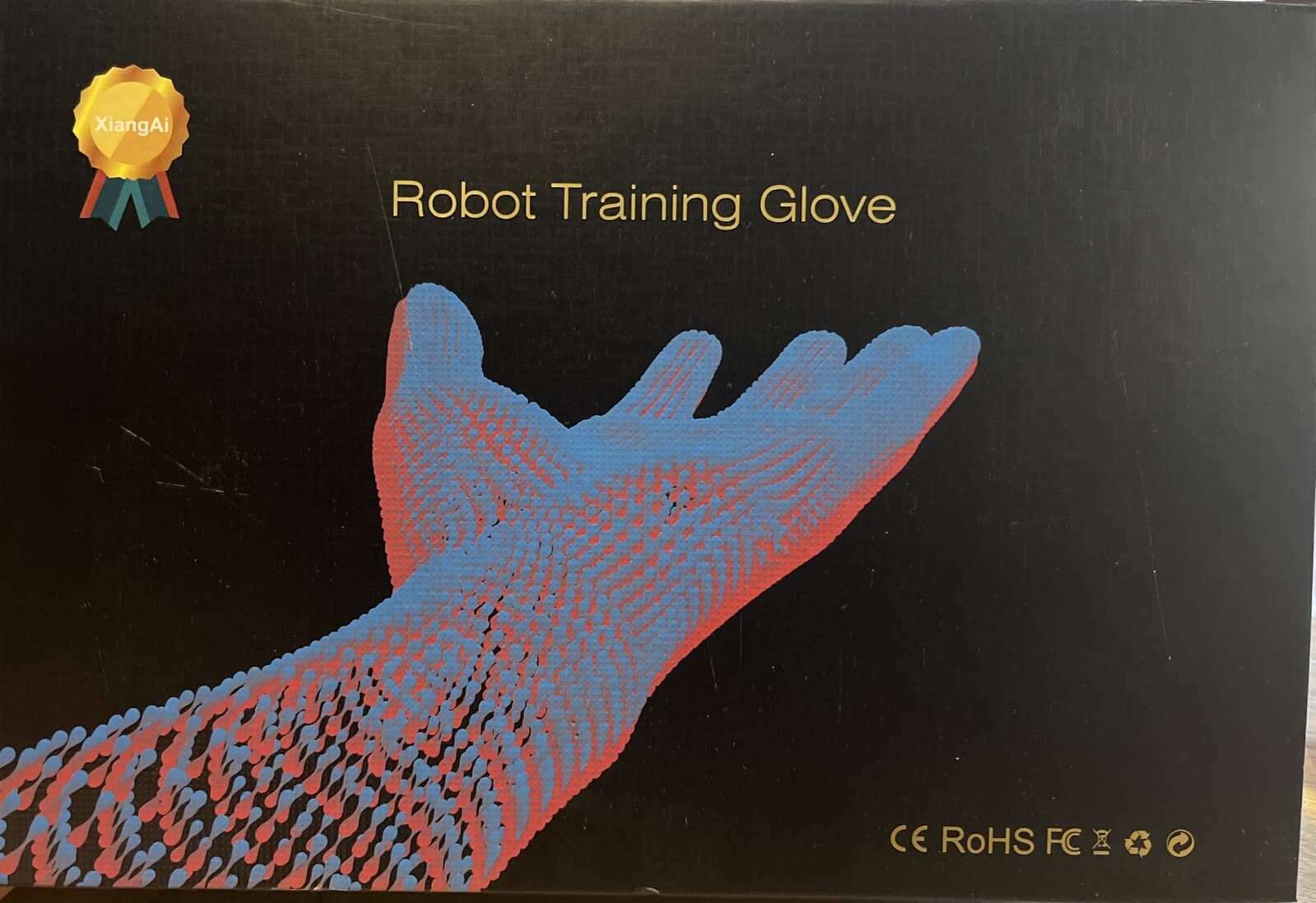 Left Hand Large Rehabilitation Robot Glove Stroke Finger Exercise Rehab. NEW