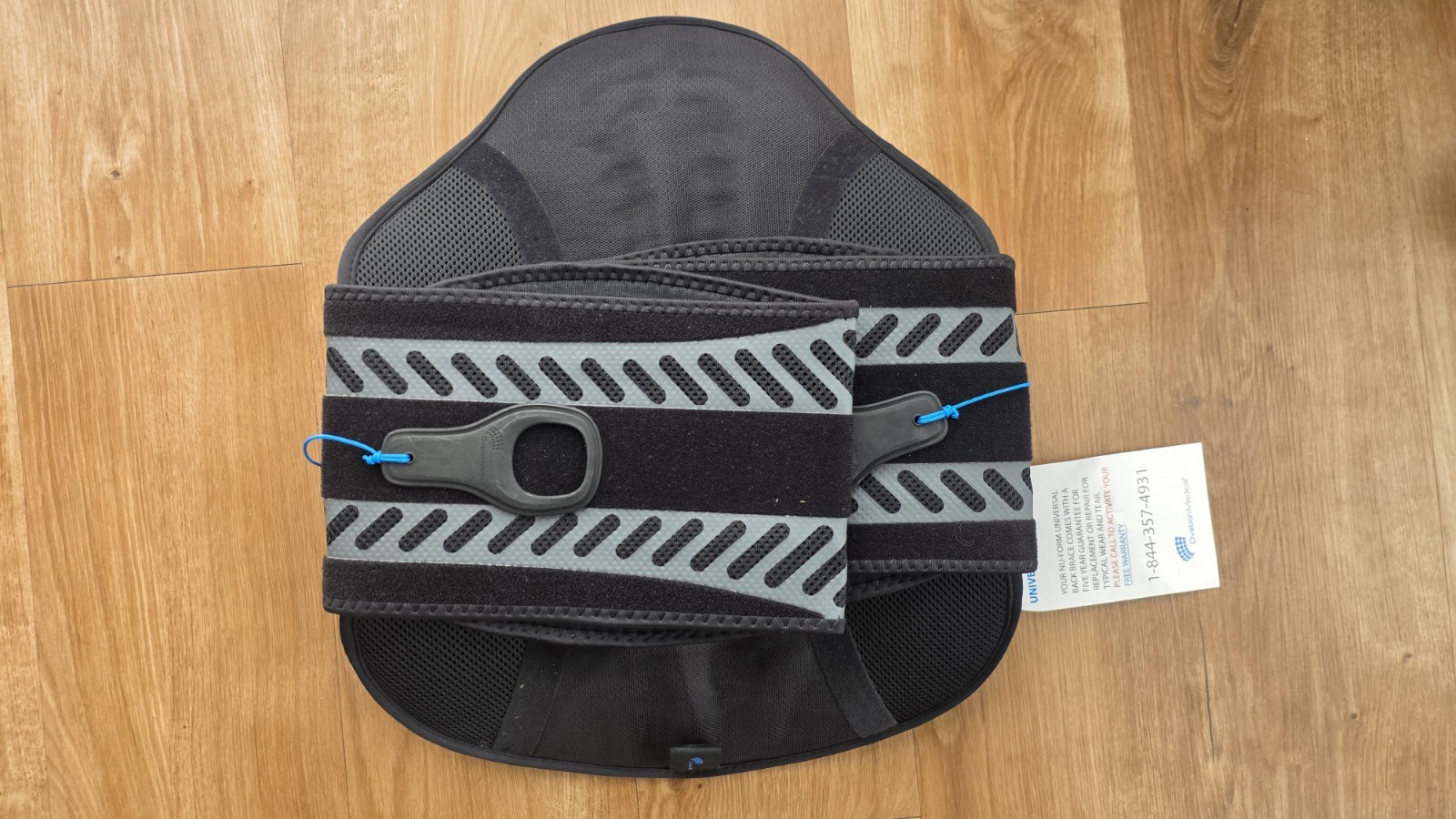 Ovation NU-FORM LSO Universal Back Brace Adjustable Lumbar Spinal Orthosis
