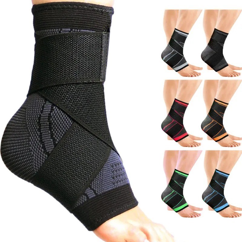 Ankle Support Brace, Adjustable Compression Ankle Braces for Sports Protection