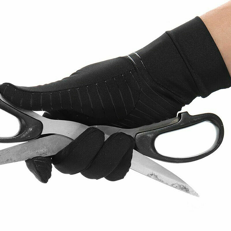 Copper Arthritis Gloves Compression Wrist Hand Joint Pain Relief Support Brace