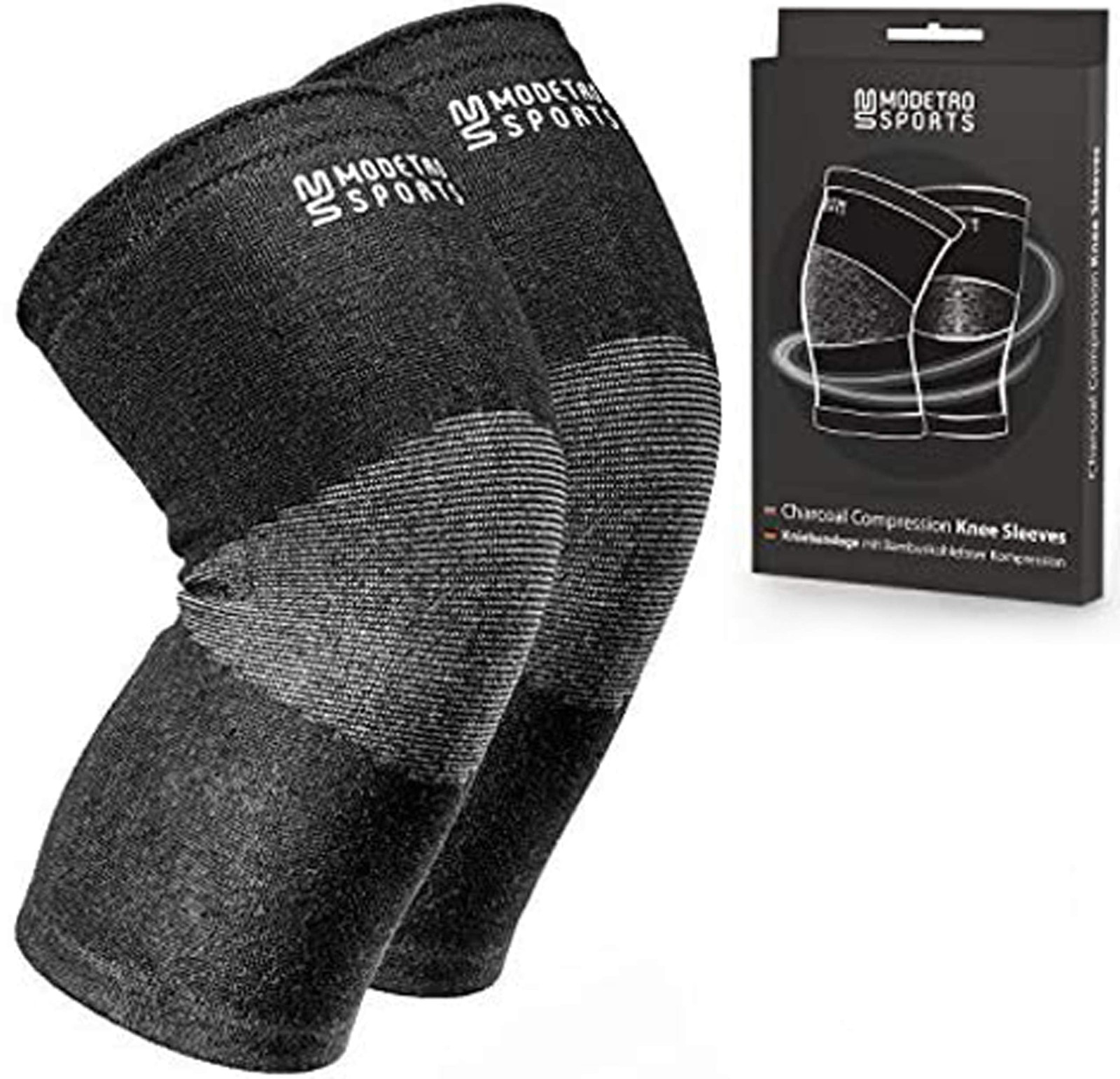 Knee Compression Sleeve – Knee Support Compression Sleeve Brace for Men Women…