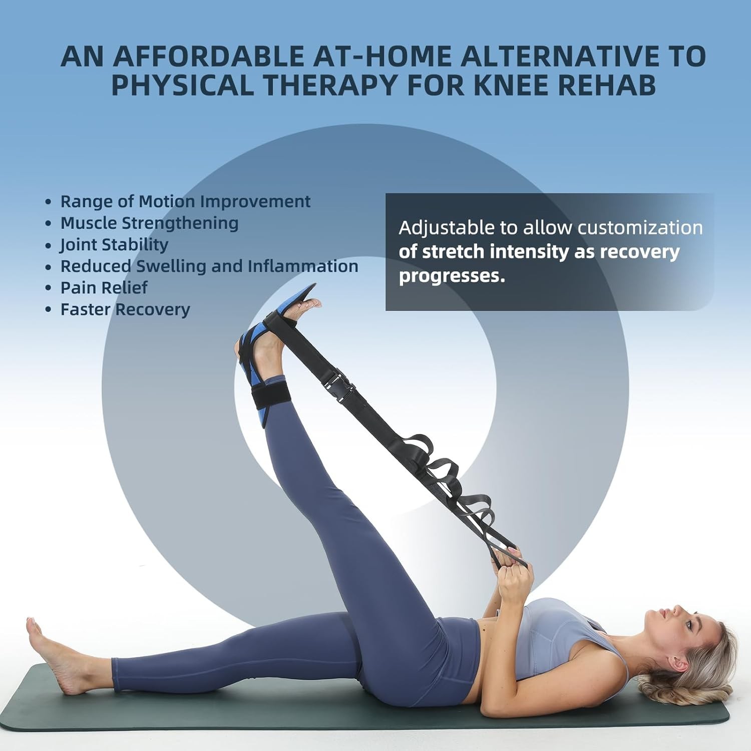 Knee Replacement Recovery Aids – Ice Machine & Physical Therapy Kit for Adults