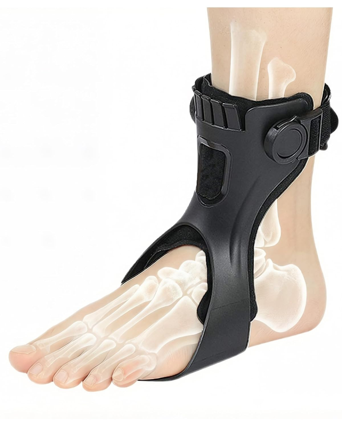AFO Drop Foot Brace for Stroke Hemiplegia Varus Foot Improve Walking Gait, Effec