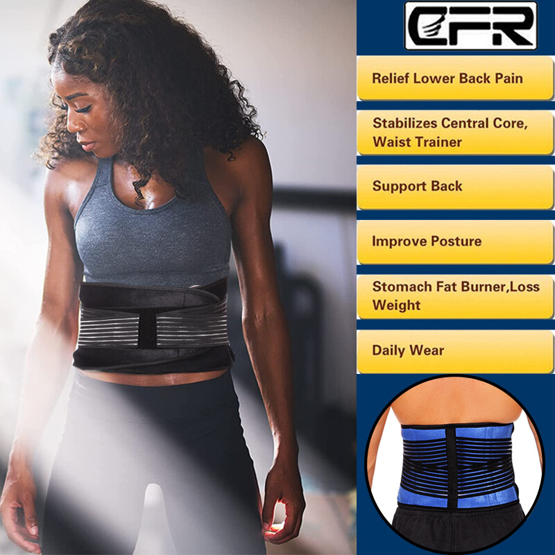 Breathable Adjustable SI Joint Belt with Anti-Slip Silicon Lower Back Support