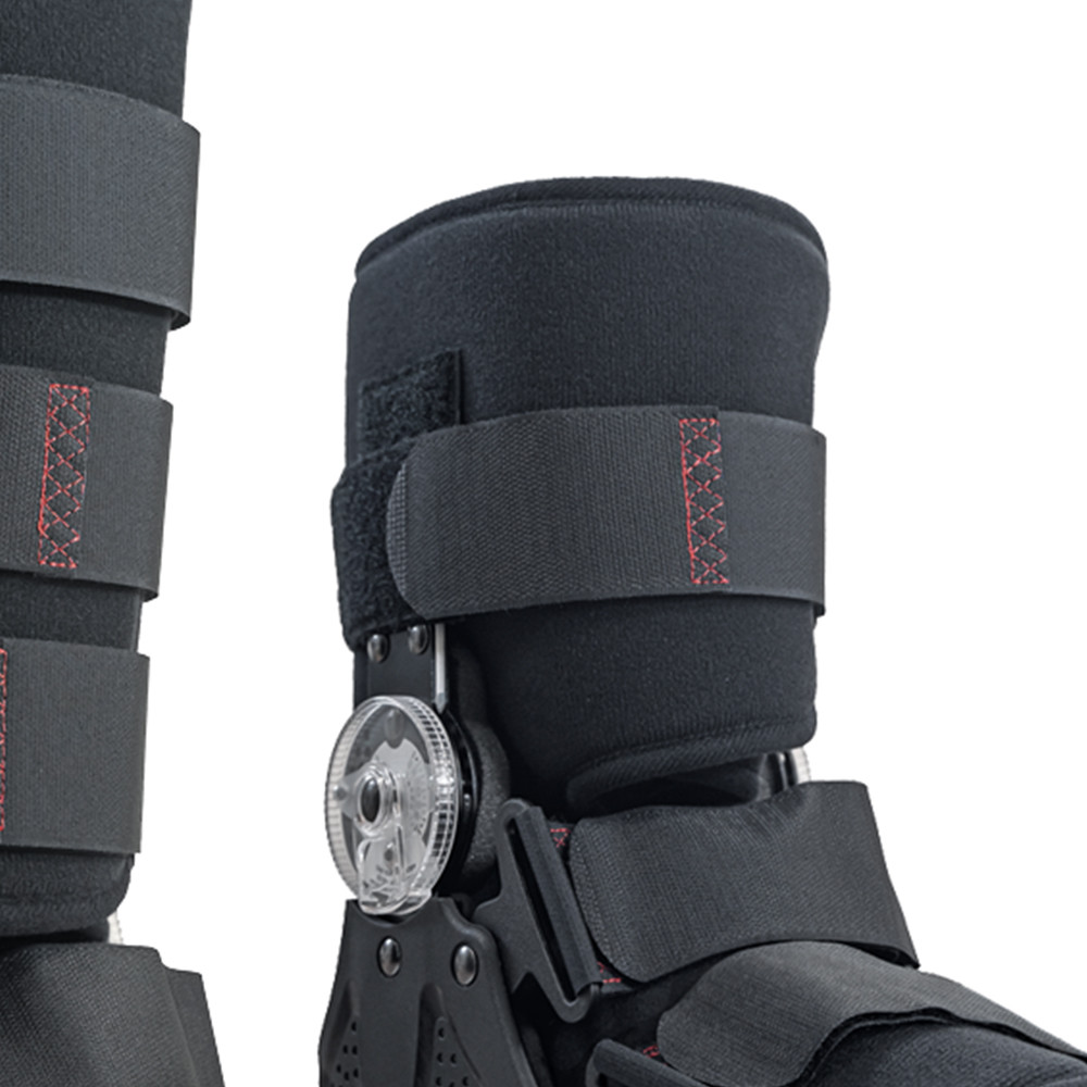 Donjoy MaxTrax Xcel Standard Articulated Boot Foot Brace ROM High Black