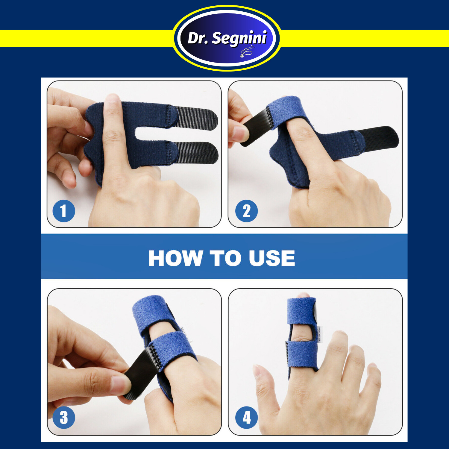 ADJUSTABLE TRIGGER FINGER SPLINT STRAIGHTENER CORRECTOR BRACE SUPPORT PROTECTOR✅