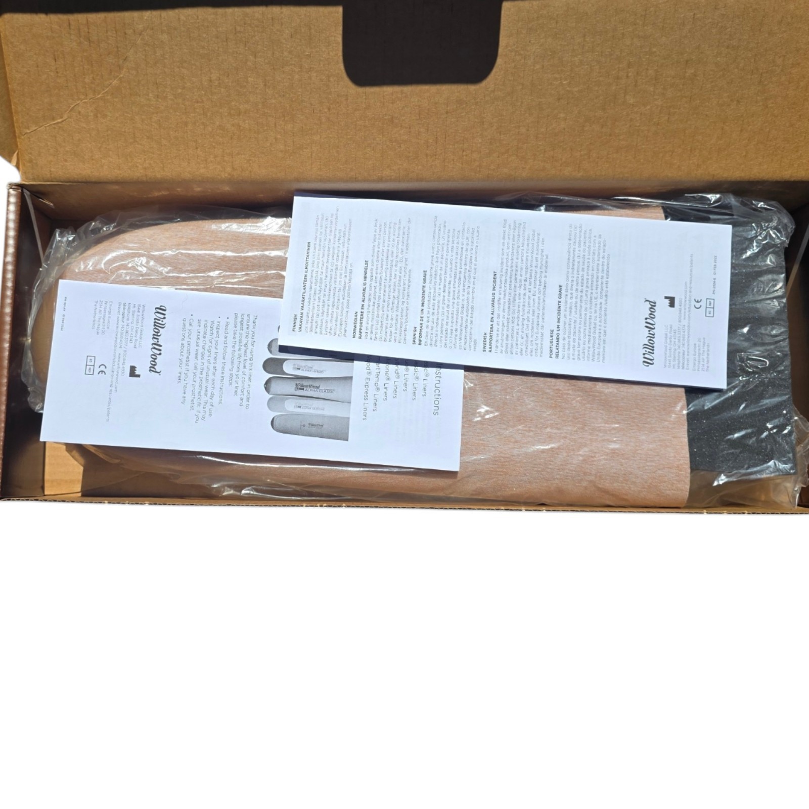 WillowWood Alpha Classic AK Locking Liner XL Max Fabric AKL-2631-X New
