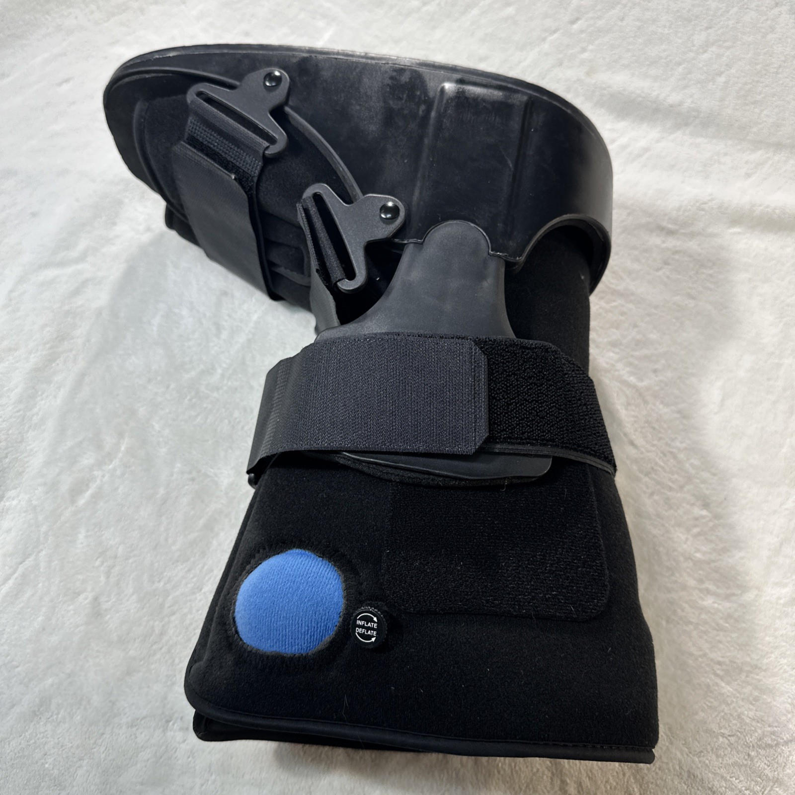United Ortho Short Air Cam Walker Fracture Boot, MD Medium Black Clean