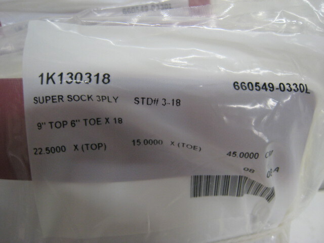 Super Sock Prosthetic Sock 1K130318 9 x 6 x 18 Pack of 7