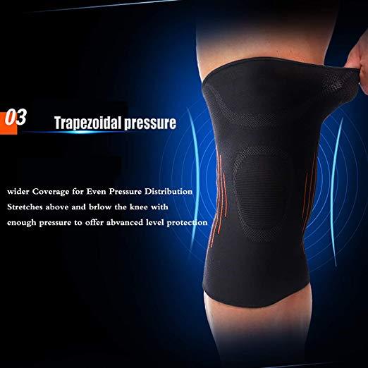 Sleeping Cloud Compression Knee Sleeve Medium New Walking Hiking Cross Training