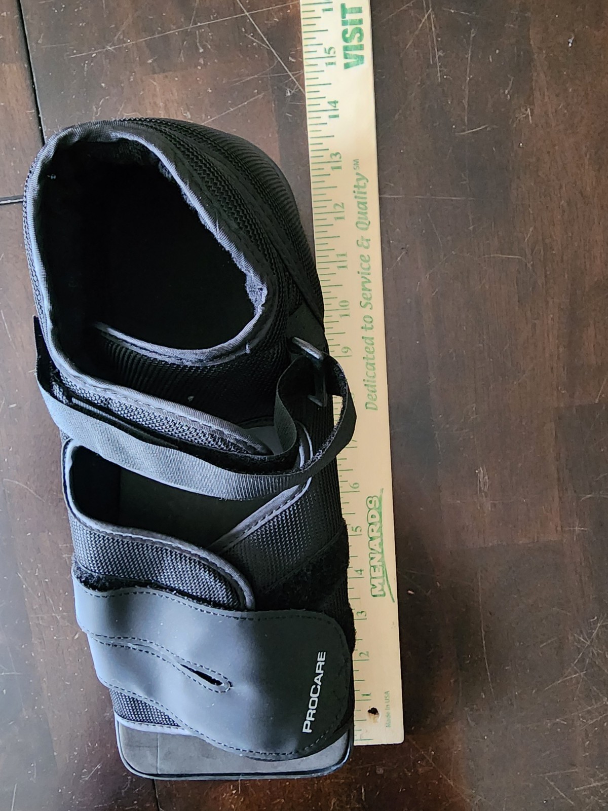 ProCare Squared Toe Post-Op Shoe Black XL Medical Recovery Walking Boot Surgical
