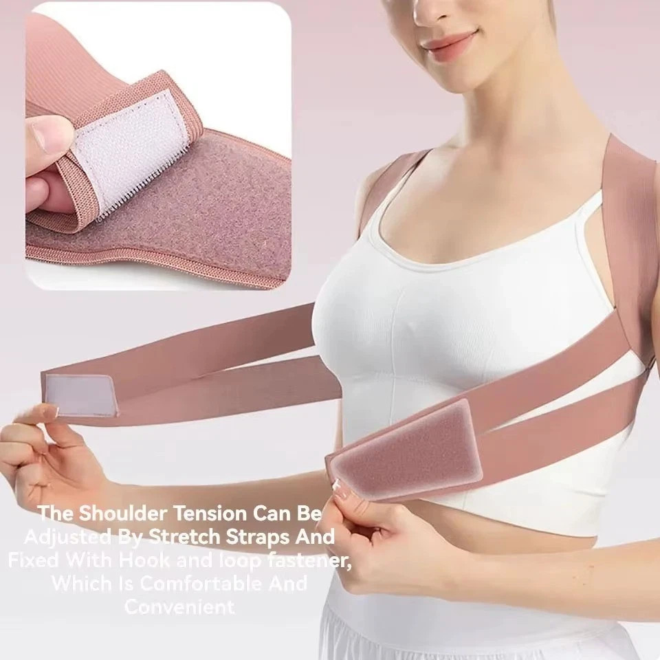 Adjustable Posture Corrector low Back Support Shoulder Brace Belt for Men Women