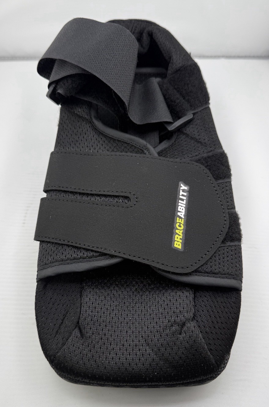Braceability Closed Toe Medical Walking Shoe – Lightweight Broken Toe Cast Boot