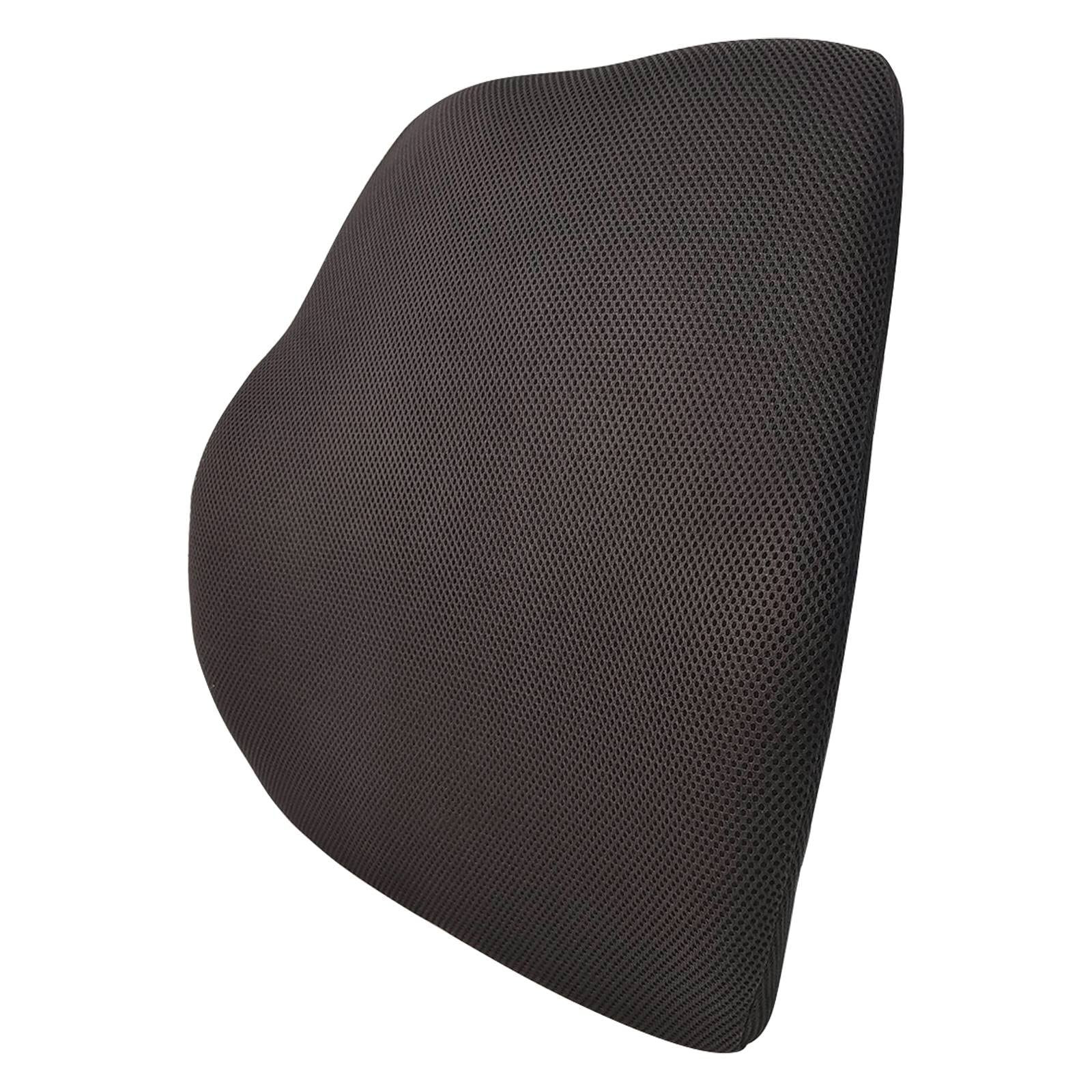 Lumbar Support Pillow Office Car Chair Back Pain Relief Double Adjustable Straps