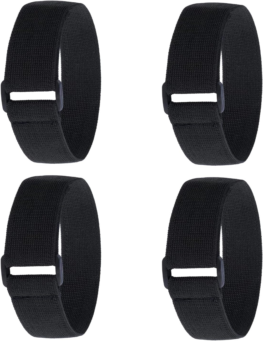 4 Pcs Boot Straps for Pants, Elastic Boot Bands, Thigh Band Leg Straps Safety Be