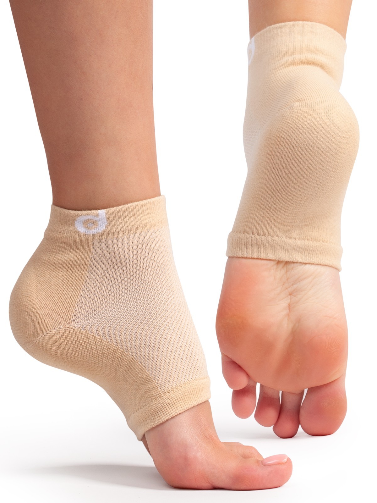 Moisturizing Heel Socks – Toeless Socks for Women Men