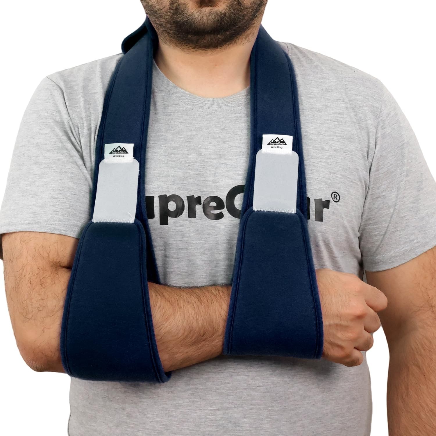 supregear Arm Sling Shoulder Immobilizer, Rotator Cuff Support Brace, Lightweigh