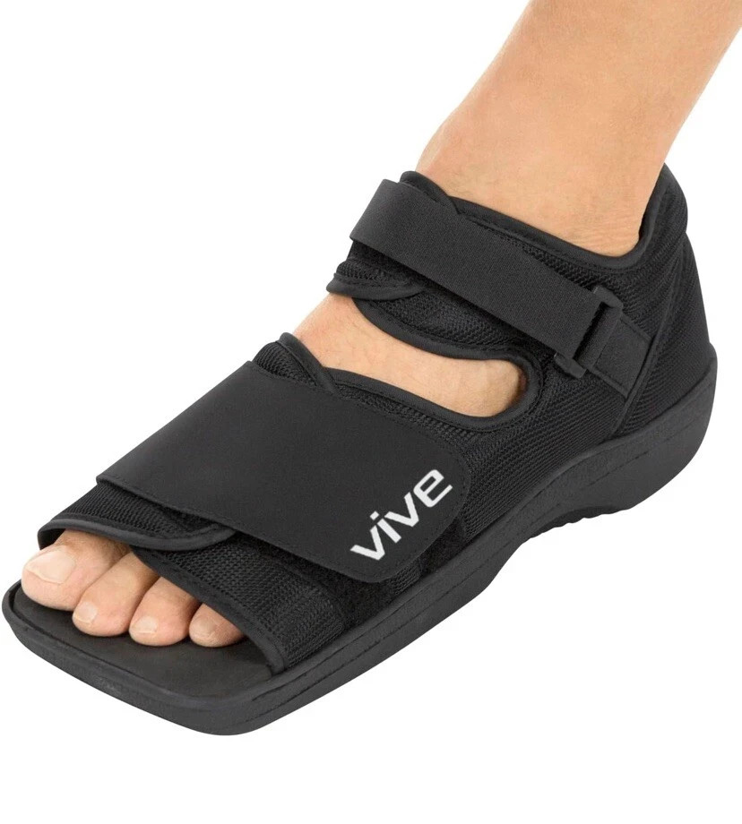 Vive Post Op Shoe Lightweight Medical Walking Shoe Size M Unisex Left/Right Foot