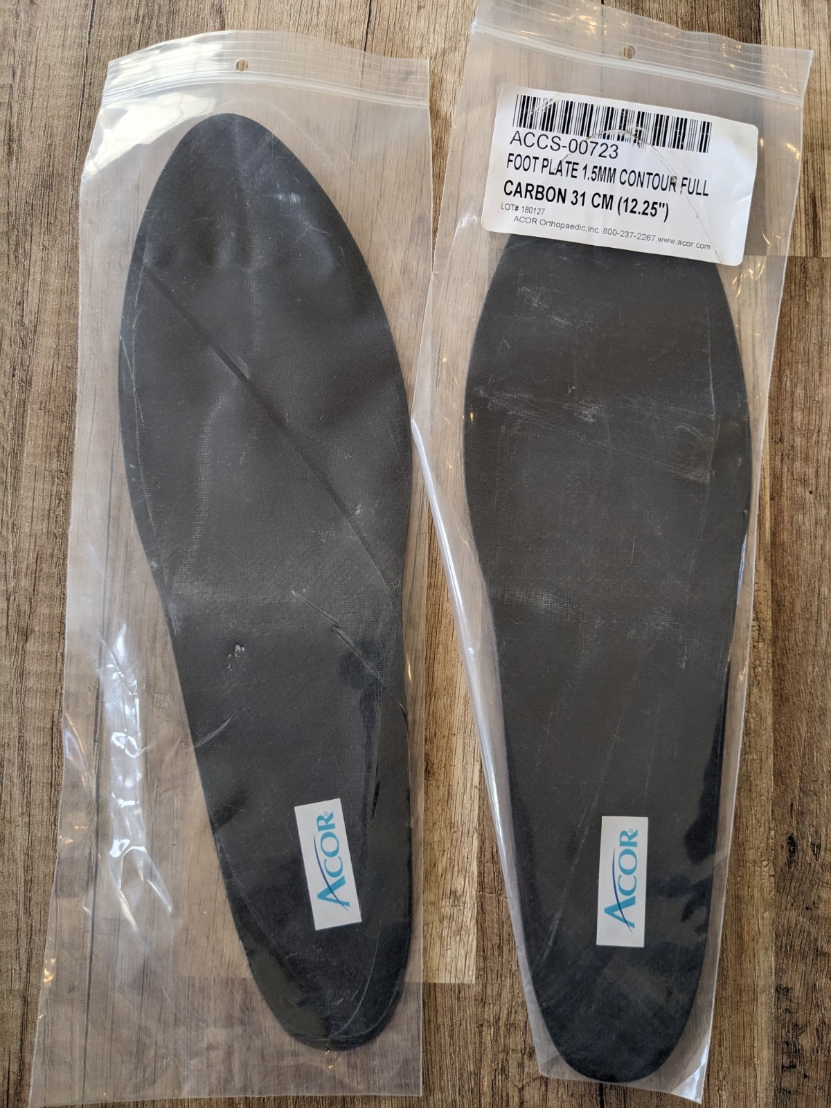 ACOR ACCS-00723 Full Carbon Foot Plate