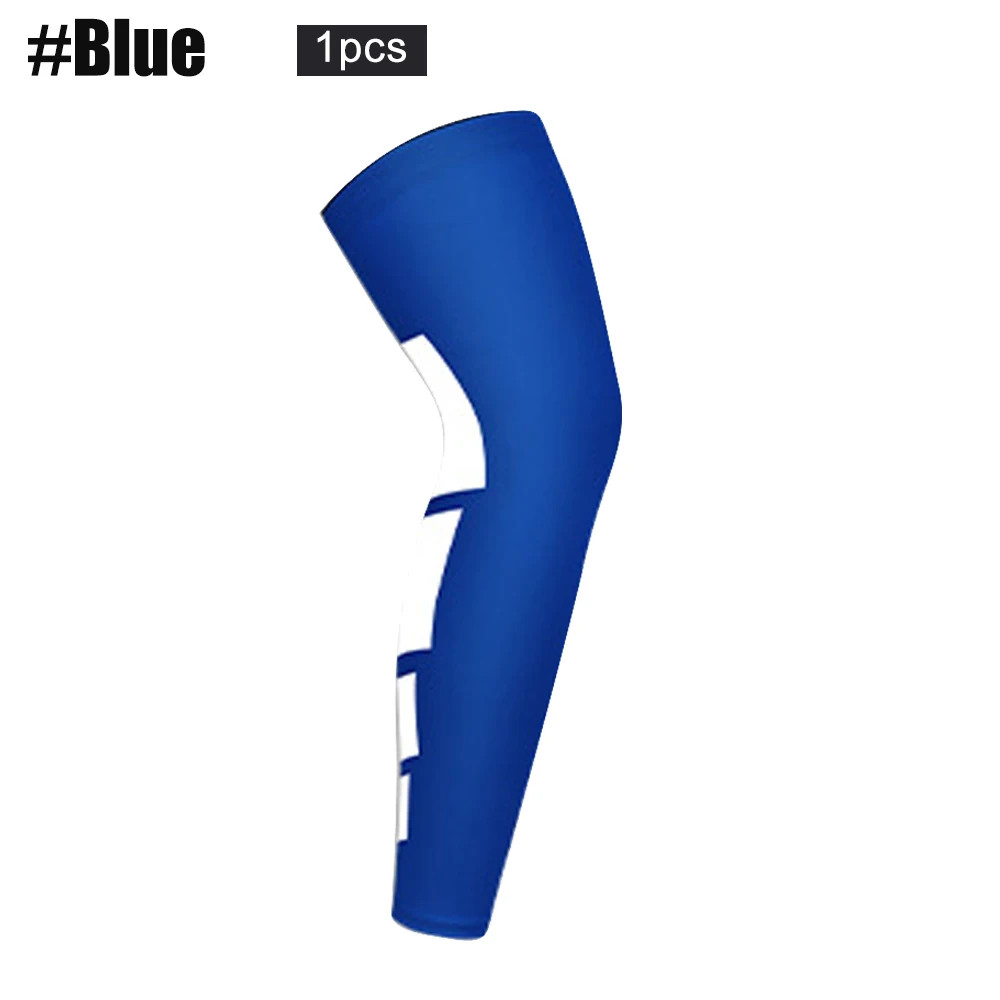 1Pcs Long Compression Leg Sleeves for Women Men,Comfortable & Non-Slip UV Protec