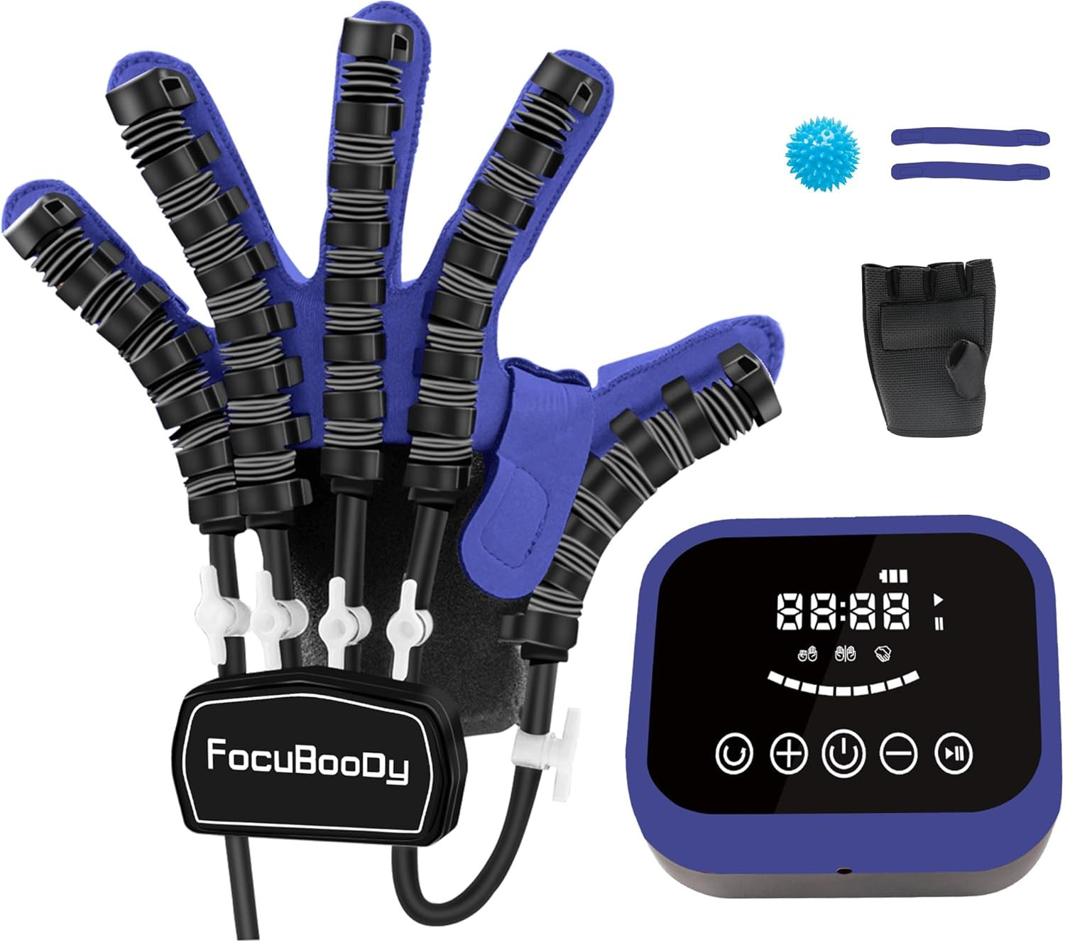 Rehabilitation Robot Gloves for Stroke & Cerebral Palsy – USB Chargeable Left Ha