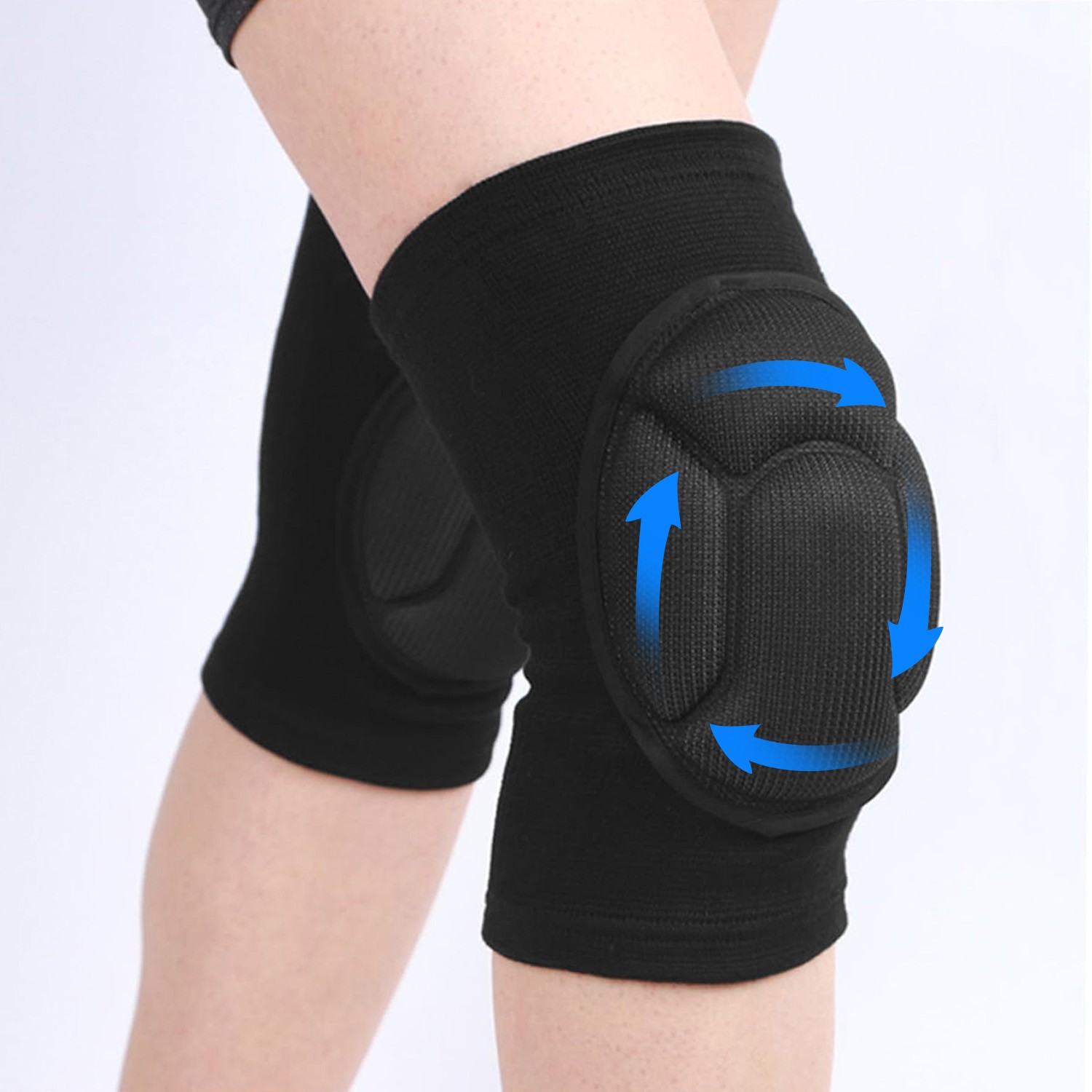 Durable Knee Pads 1Pair – Leg Protector for Sports Construction & Flooring | USA